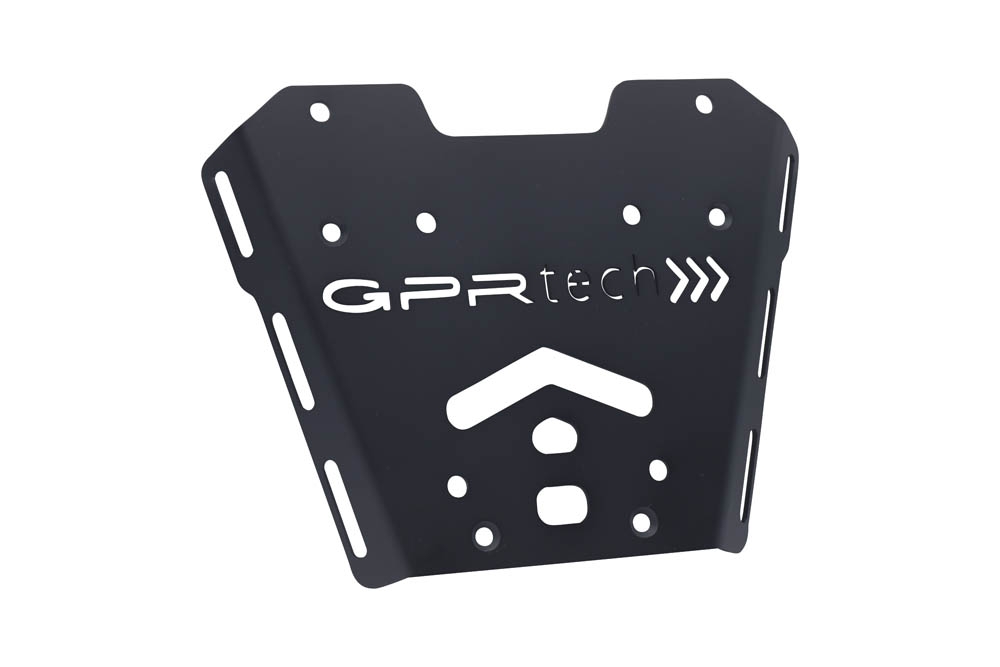 GPR TECH compatible with  GPR TECH Top case in aluminum, silver color with specific plate included Top case in aluminum, silver color with specific plate included Capacity 45 LT.