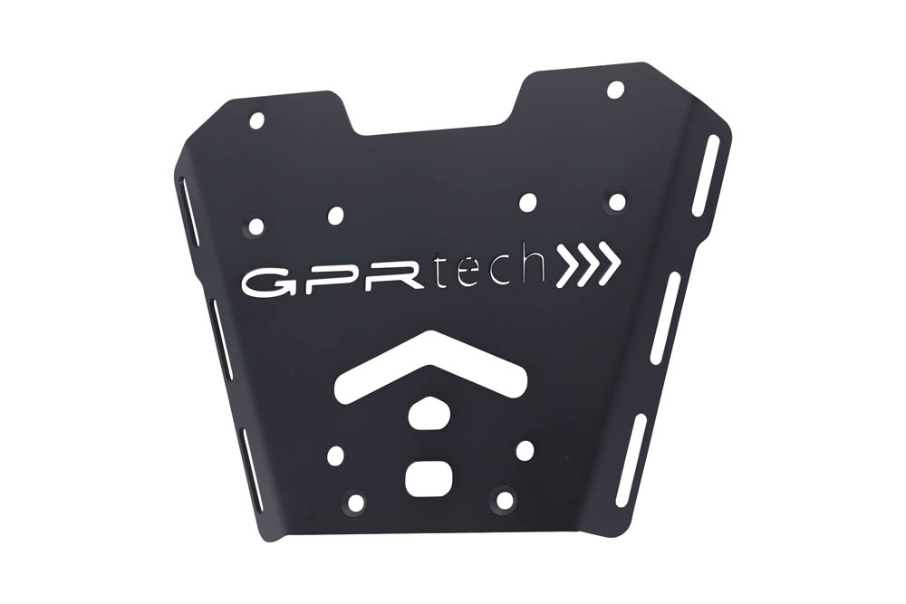GPR TECH compatible with  GPR TECH Top case in aluminum, silver color with specific plate included Top case in aluminum, silver color with specific plate included Capacity 45 LT.
