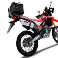 Top case GPR TECH compatible with  GPR TECH Top case in aluminum, black color including, roof rack and specific plate Top case in aluminum, black color including, roof rack and specific plate Capacity 45 LT.