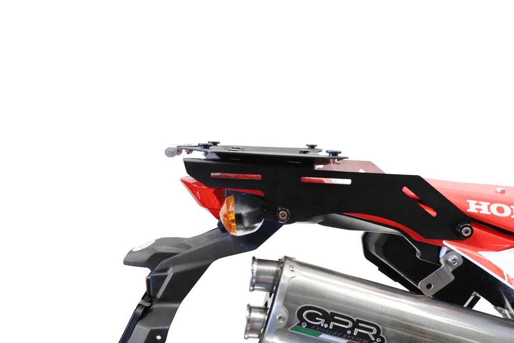 Top case GPR TECH compatible with  GPR TECH Top case in aluminum, black color including, roof rack and specific plate Top case in aluminum, black color including, roof rack and specific plate Capacity 45 LT.