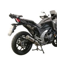Scarico GPR compatibile con  Honda Nc 750 X - S Dct  2021-2023, M3 Inox , Scarico omologato, silenziatore con db killer estraibile e raccordo specifico