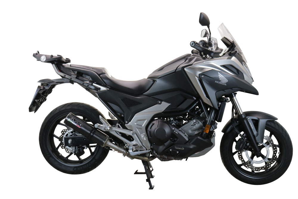 GPR escape compatível com  Honda Nc 750 X - S Dct  2014-2015, M3 Inox , Escape legal, homologado, silenciador com db killer removível e tubo de ligação específico 