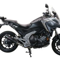 GPR escape compatível com  Honda Nc 750 X - S Dct  2014-2015, M3 Inox , Escape legal, homologado, silenciador com db killer removível e tubo de ligação específico 