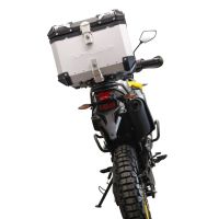 Top case GPR TECH compatible with  GPR TECH Top case in aluminum, silver color with specific plate included Top case in aluminum, silver color with specific plate included Capacity 35 LT.
