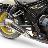 Scarico GPR compatibile con  Honda Cmx 1100 Rebel 2021-2024, Powercone Evo, Scarico omologato, silenziatore con db killer estraibile e raccordo specifico