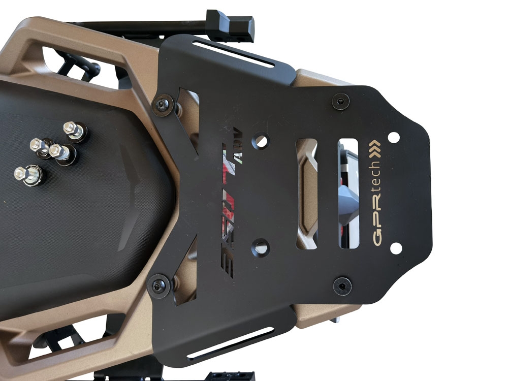 GPR TECH COMPATABILE CON Zontes 350 T1 ADV 2022/2024 e5 GPR TECH Piastra specifica Top case Alpitech 35 / 45  LT 