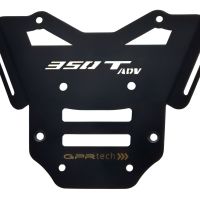 GPR TECH compatible with  GPR TECH Specific fitting plate Top Case ALPITECH 35 LT Specific fitting plate Top Case ALPITECH 35 LT compatible with original luggage rack,stainless steel made with 4 anchor points