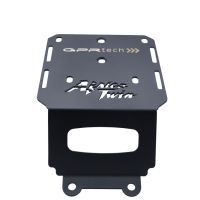 Top case GPR TECH compatible with  GPR TECH Top case in aluminum, black silver color with specific plate included Top case in aluminum, black silver color with specific plate included Capacity 55 LT.
