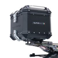 Top case GPR TECH compatible with  GPR TECH TOP CASE ALPI-TECH 35 LT. BLACK Bauletto top case in alluminio, colore nero con piastra specifica