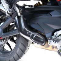 GPR exhaust compatible with  Ducati Multistrada V4 - S 2022-2024, Dual Poppy, Homologated legal slip-on exhaust including removable db killer and link pipe 