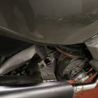 Scarico GPR compatibile con  Quadro Qv 3 2018-2020, Power Bomb, Terminale di scarico omologato,fornito con db killer estraibile,catalizzatore e collettore