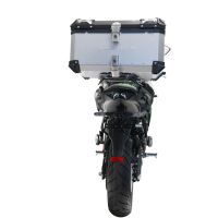 GPR TECH compatible with  GPR TECH Top case in aluminum, silver color with specific plate included Top case in aluminum, silver color with specific plate included Capacity 45 LT.