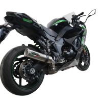 Scarico GPR compatibile con  Kawasaki Ninja 1000 Sx 2021-2024, M3 Inox , Scarico omologato, silenziatore con db killer estraibile e raccordo specifico