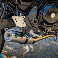 Scarico GPR compatibile con  Kawasaki Z 650 RS 2021-2023, M3 Inox , Scarico completo omologato per il rumore,fornito con db killer,catalizzatore conforme alla revisione e collettore