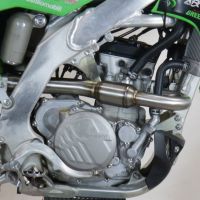 Scarico GPR compatibile con  Gas Gas MC 450F Factory EDITION 2023-2023, Pentacross FULL Titanium, Terminale di scarico Racing, con raccordo specifico e db killer estraibile