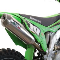 Scarico GPR compatibile con  Gas Gas EC 450F 2024-2025, Pentacross Inox, Terminale di scarico Racing, con raccordo specifico e db killer estraibile