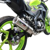 GPR exhaust compatible with  Keeway Rkf 125 2021-2023, M3 Inox , Homologated legal full system exhaust, including removable db killer and catalyst 