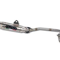 Scarico GPR compatibile con  Suzuki Dr-z 2003-2024, Deeptone Inox, Scarico completo racing, fornito con db killer estraibile e collettore, non legale per uso stradale