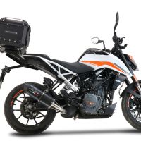 Top case GPR TECH compatible with  GPR TECH Top case in aluminum, black color including, roof rack and specific plate Top case in aluminum, black color including, roof rack and specific plate Capacity 35 LT.