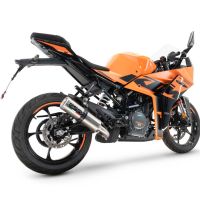 Scarico GPR compatibile con  Ktm Rc 390 2022-2024, M3 Inox , Terminale di scarico racing, con raccordo, senza omologazione