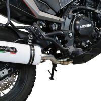 Scarico GPR compatibile con  Moto Morini X-CAPE 650 2021-2024, Albus Evo4, Scarico semi-completo omologato,fornito con db killer estraibile,catalizzatore e collettore