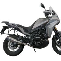 GPR escape compatible con  Moto Morini X-CAPE 650 2021-2024, New Grand Prix Evo Titanium, Escape semi-completo homologado, con db killer extraible y catalizador 