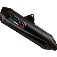 GPR escape compatível com  Zontes M 125 2022-2024, Pentaroad Black, Sistema homologado com catalisador linha completa, silencioso mais coletor 