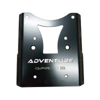 Top case GPR TECH compatible with  GPR TECH Top case in aluminum, silver color with specific plate included Top case in aluminum, silver color with specific plate included Capacity 55 LT.