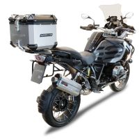 Top case GPR TECH compatible with  GPR TECH Top case in aluminum, silver color with specific plate included Top case in aluminum, silver color with specific plate included Capacity 35 LT.