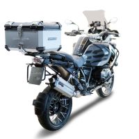 Top case GPR TECH compatible with  GPR TECH Top case in aluminum, silver color with specific plate included Top case in aluminum, silver color with specific plate included Capacity 55 LT.