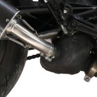 Scarico GPR compatibile con  Ktm Duke 250 2021-2023, Albus Evo4, Scarico omologato, silenziatore con db killer estraibile e raccordo specifico