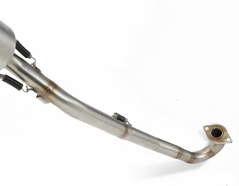 GPR escape compatível com  Kawasaki KLX 110 / 110 L 2003-2024, Deeptone Inox, Escape racing linha completa, silencioso mais coletor com dbkiller, não homologado  