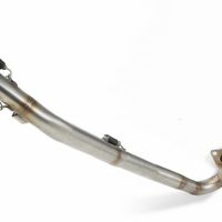 GPR escape compatível com  Kawasaki KLX 110 / 110 L 2003-2024, Deeptone Inox, Escape racing linha completa, silencioso mais coletor com dbkiller, não homologado  