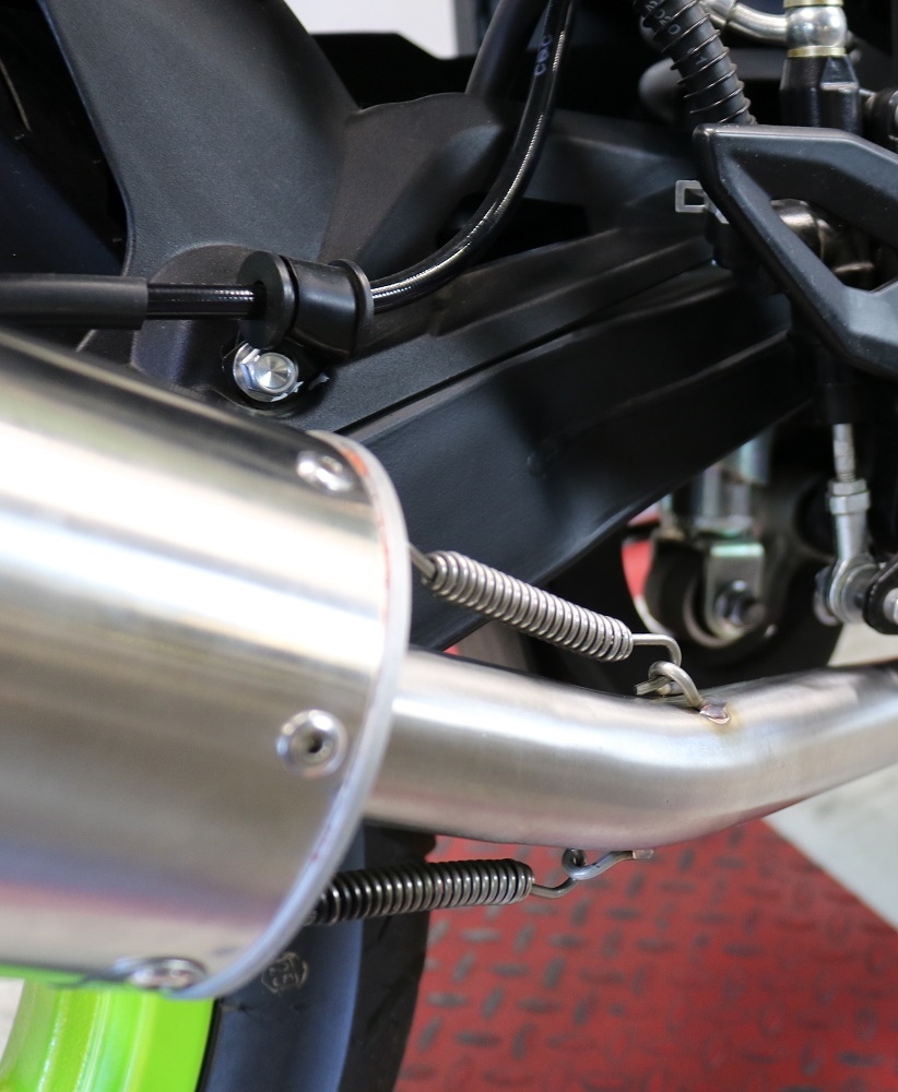 Scarico GPR compatibile con  Keeway Rkf 125 2021-2023, Albus Evo4, Scarico completo omologato,fornito con db killer estraibile,catalizzatore e collettore