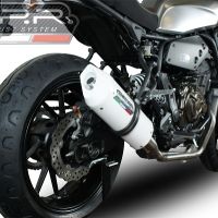 GPR exhaust compatible with  Yamaha Xsr 700 2017-2020, Albus Evo4, Homologated legal full system exhaust, including removable db killer and catalyst 