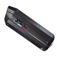 Scarico GPR compatibile con  Ktm LC 8 Super Adventure 1290  R 2021-2024, Sonic Poppy, Scarico completo racing, fornito con db killer estraibile e collettore, non conforme per uso stradale