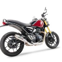 GPR exhaust compatible with  Triumph Scrambler 400 X 2023-2025, Ultracone, Homologated legal slip-on exhaust including removable db killer and link pipe 