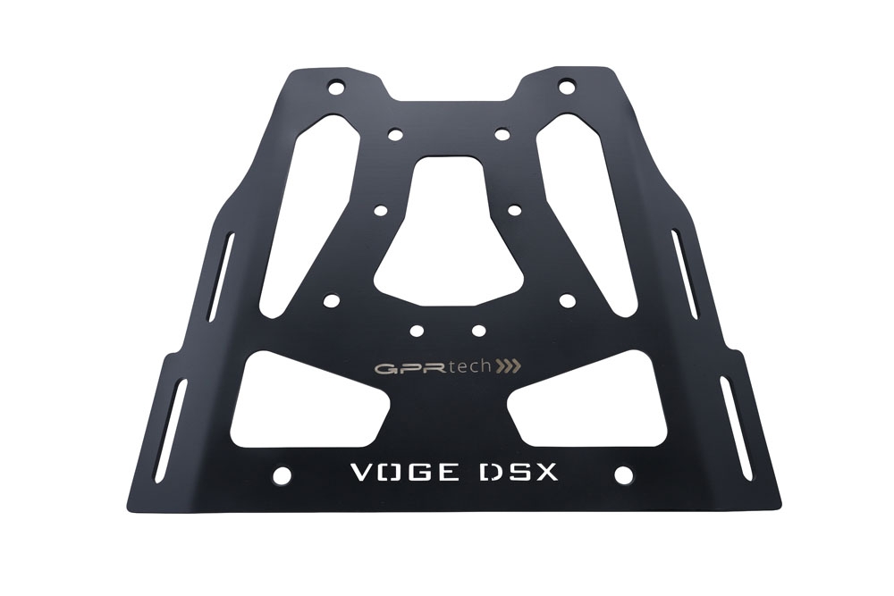 GPR TECH compatible with  GPR TECH Specific fitting plate Top Case ALPITECH 35 LT Specific fitting plate Top Case ALPITECH 35 LT compatible with original luggage rack,stainless steel made with 4 anchor points