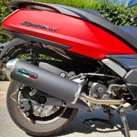 GPR exhaust compatible with  Kymco Superdink 125 I.E. 2021-2023, Evo4 Road, Homologated legal full system exhaust, including removable db killer and catalyst 