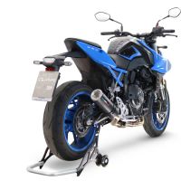 Scarico GPR compatibile con  Suzuki Gsx-8S 2022-2024, M3 Black Titanium, Scarico completo omologato,fornito con db killer estraibile,catalizzatore e collettore