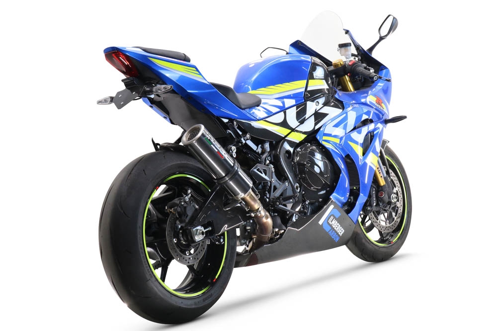GPR exhaust compatible with  Suzuki Gsx-R 1000 - 1000 R  2021-2024, M3 Poppy , Racing slip-on exhaust including link pipe 