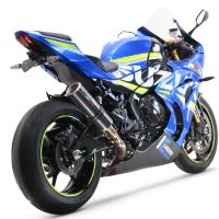 GPR exhaust compatible with  Suzuki Gsx-R 1000 - 1000 R  2021-2024, M3 Poppy , Racing slip-on exhaust including link pipe 
