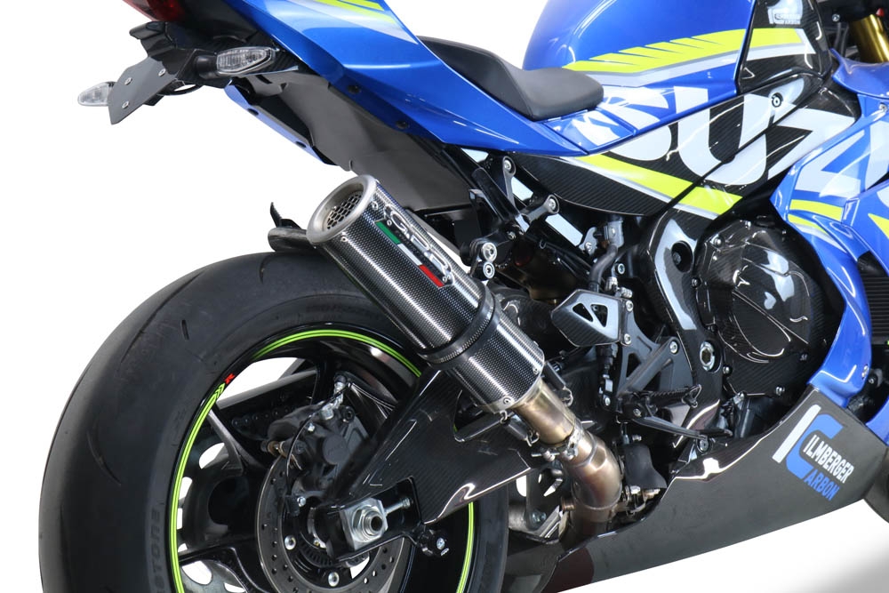 GPR exhaust compatible with  Suzuki Gsx-R 1000 - 1000 R  2021-2024, M3 Poppy , Racing slip-on exhaust including link pipe 