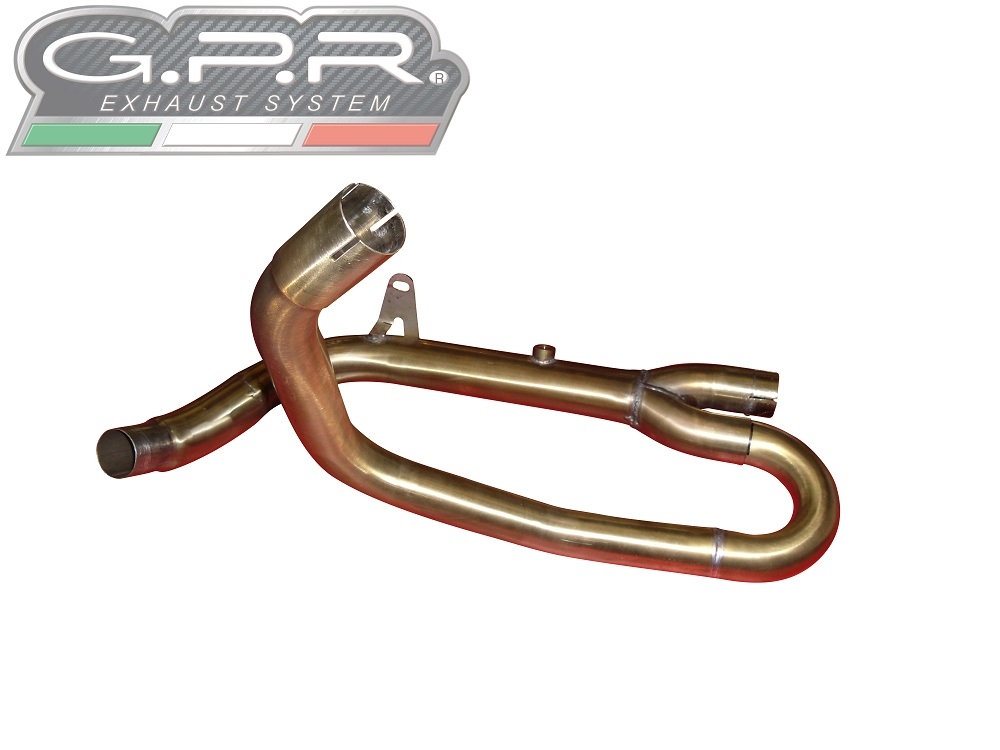 GPR exhaust compatible with  Suzuki Sv 650 A  2021-2024, Albus Evo4, Homologated legal slip-on exhaust including removable db killer and link pipe 
