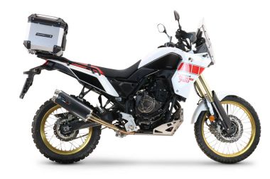 Top case GPR TECH compatible with  GPR TECH Top case in aluminum, silver color, including roof rack and specific plate Top case in aluminum, silver color, including roof rack and specific plate Capacity 35 LT.