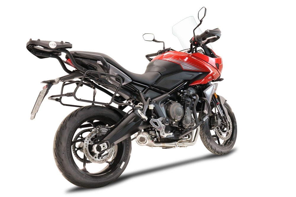 GPR exhaust compatible with  Triumph Tiger Sport 660 2022-2024, Powercone Evo, Racing full system exhaust, including removable db killer 