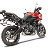 GPR exhaust compatible with  Triumph Tiger Sport 660 2022-2024, Powercone Evo, Racing full system exhaust, including removable db killer 