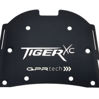 Top case GPR TECH compatible with  GPR TECH Top case in aluminum, black silver color with specific plate included Top case in aluminum, black silver color with specific plate included Capacity 45 LT.