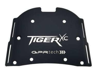 GPR TECH compatible with  GPR TECH Specific fitting plate Top Case ALPITECH 35 LT Specific fitting plate Top Case ALPITECH 35 LT compatible with original luggage rack,stainless steel made with 4 anchor points