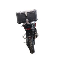 Top case GPR TECH compatible with  GPR TECH Top case in aluminum, black silver color with specific plate included Top case in aluminum, black silver color with specific plate included Capacity 55 LT.